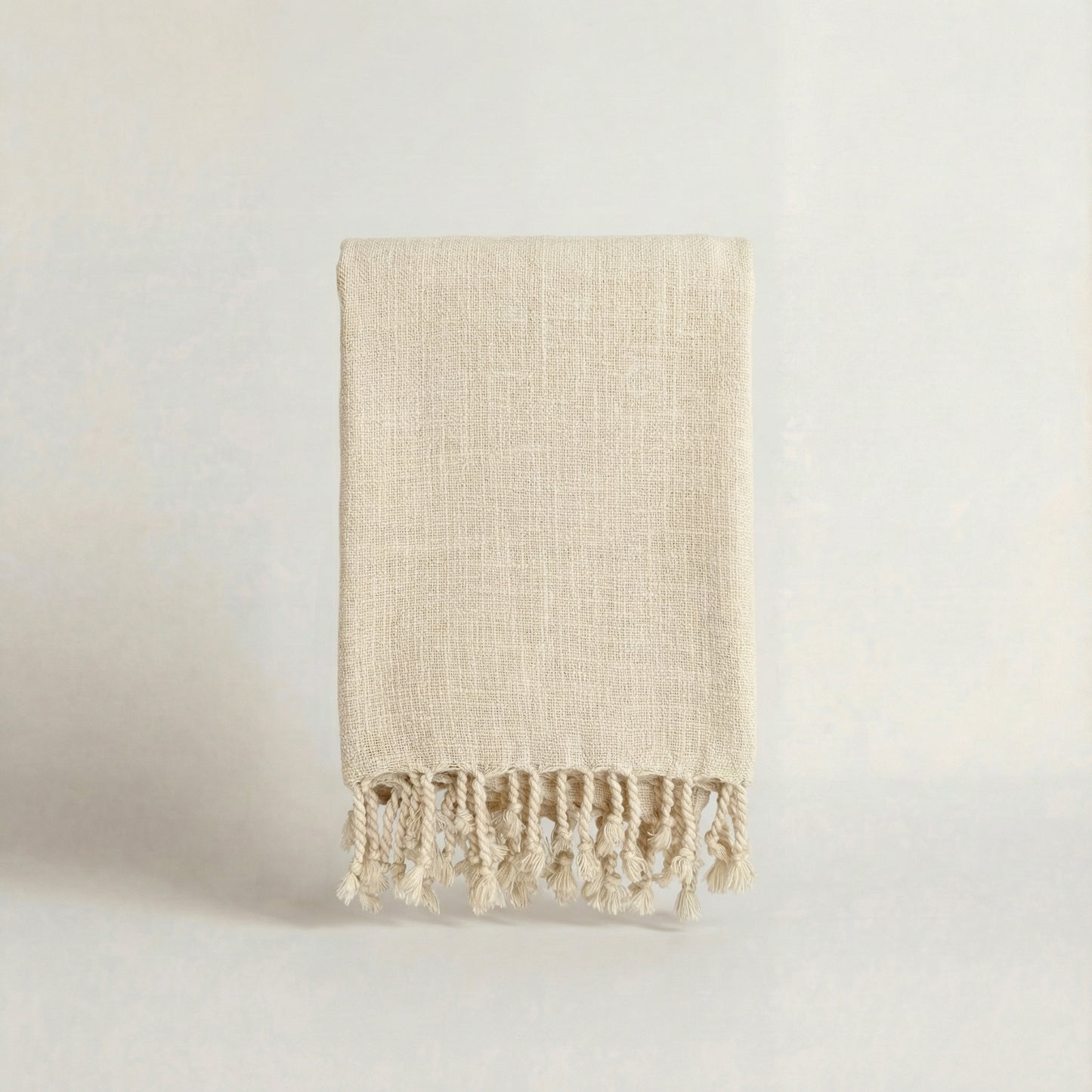 OREA | Handwoven Cotton Towel | Natural